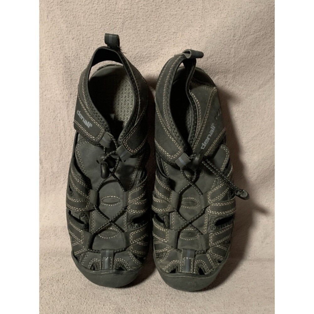 Denali Strainer II Mens Black Outdoor Water Sandals Size 7 Hiking Shoes NM0552A